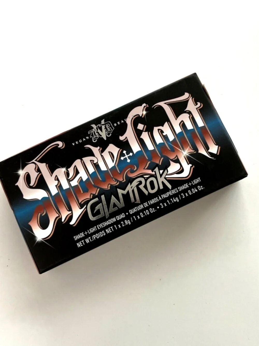 NWT Kat Von D Shade + Light Glamrok Eyeshadow Quad Palette Vegan Limited Edition